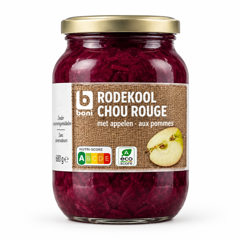 Boni Red Cabbage with Apple 680g