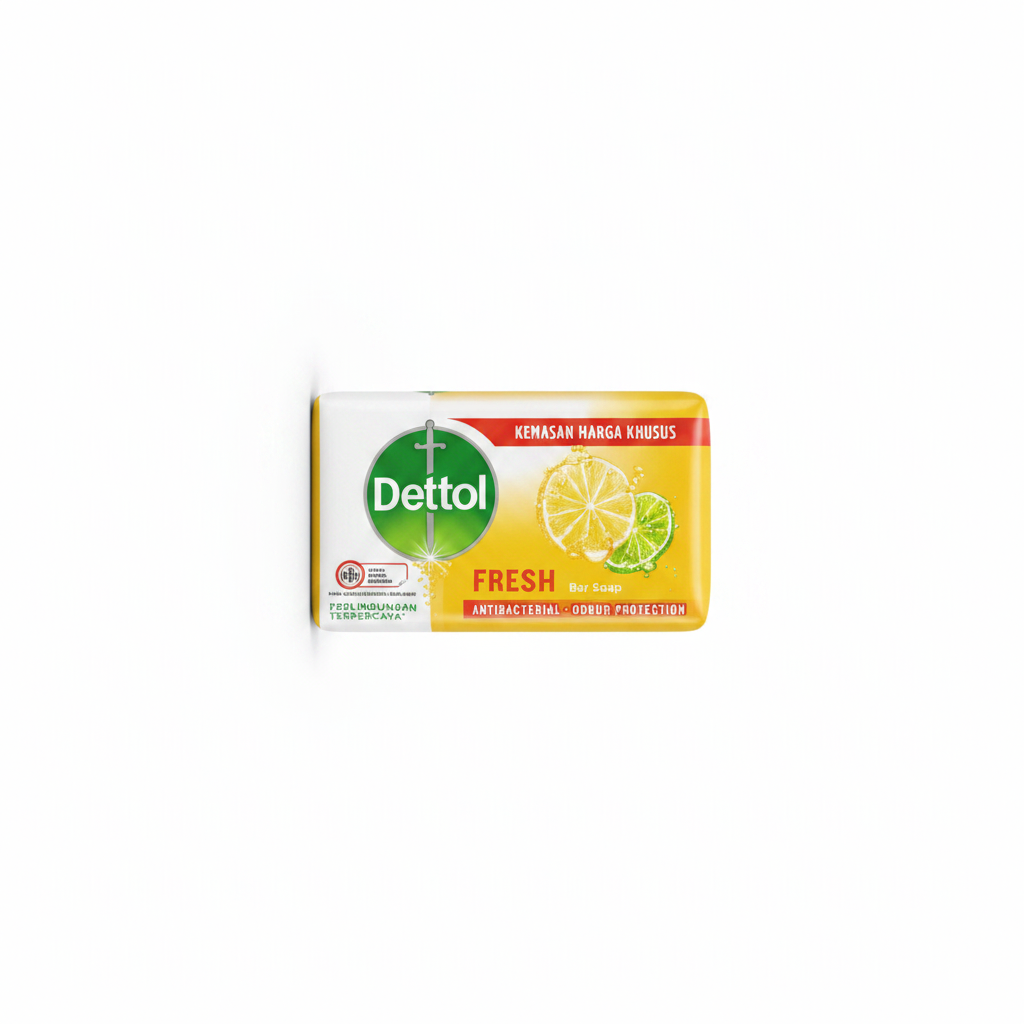 Dettol Fresh Bar Soap – Antibacterial & Odour Protection