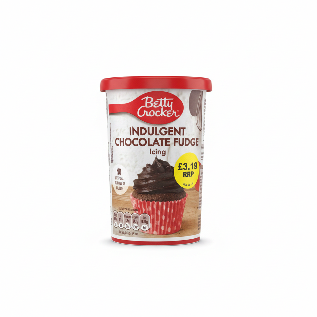 Betty Crocker Indulgent Chocolate Fudge Icing