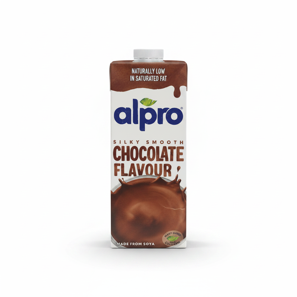 Alpro Silky Smooth Chocolate Flavour Soya Drink 1L