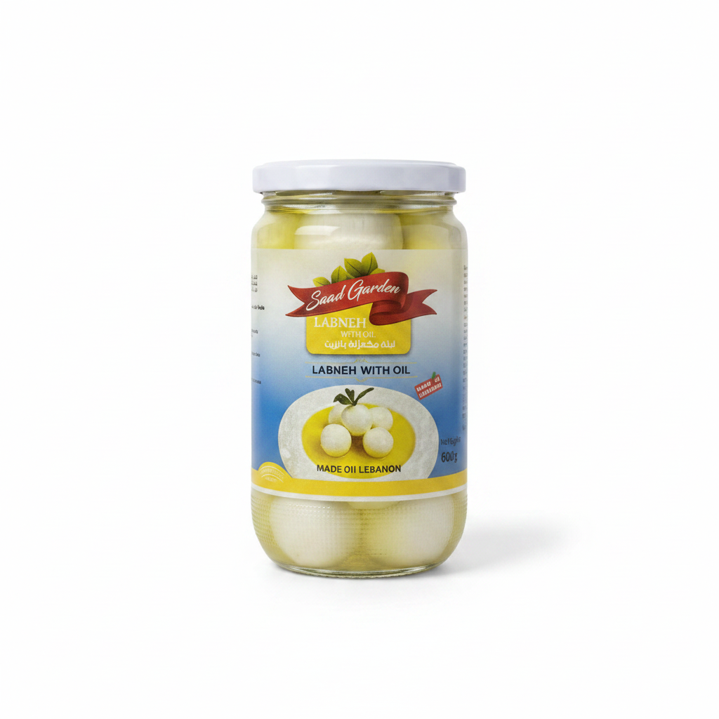 Saad Garden Labneh with Oil 600g