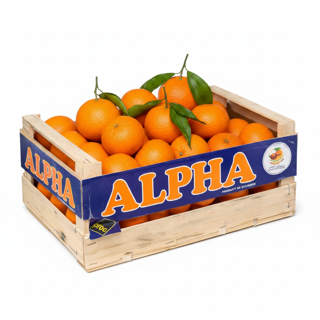 Alpha Mandarins – Full Crate (Ecuador)