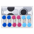 Shower Curtain & Hooks Set 180x180