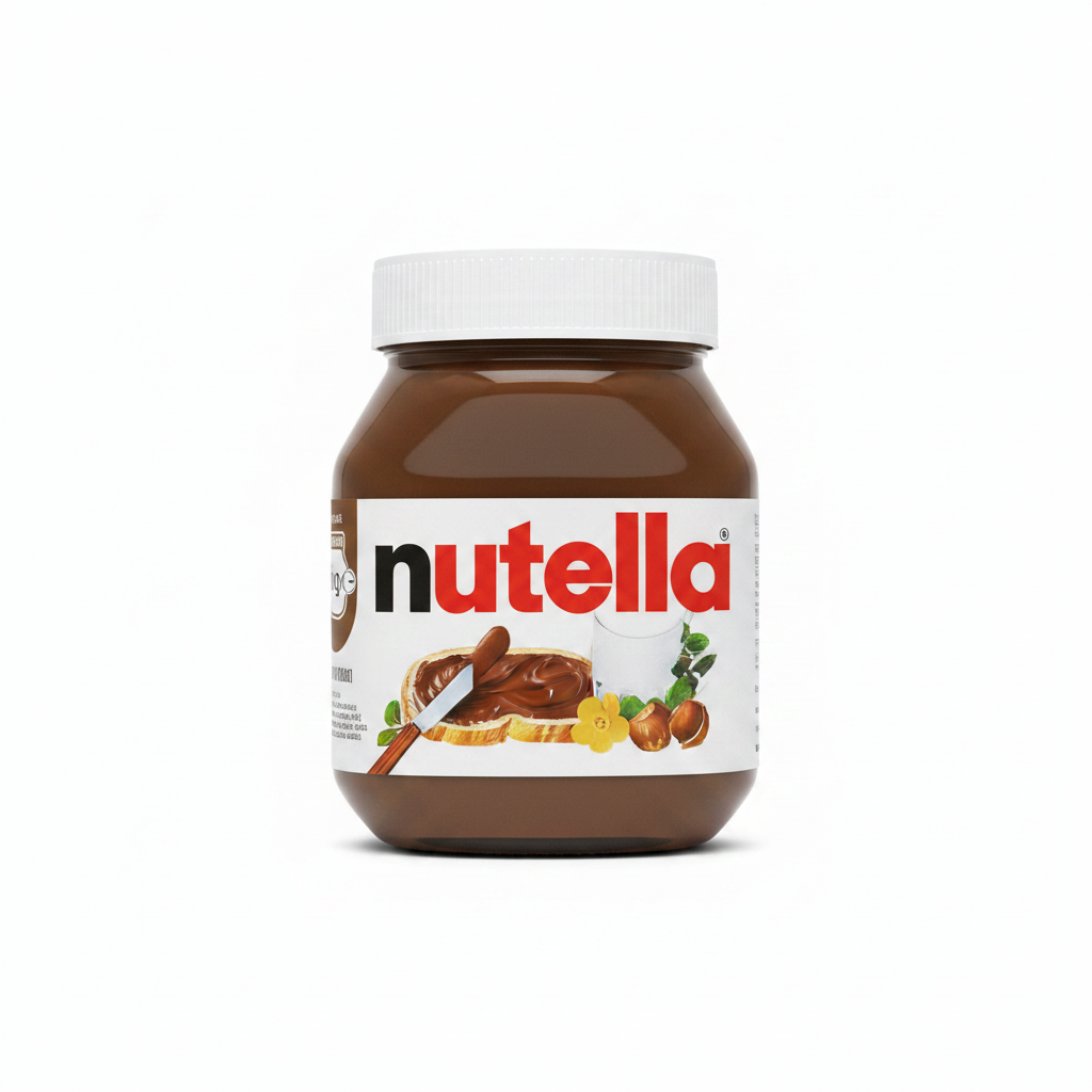 Nutella 750g - White Background