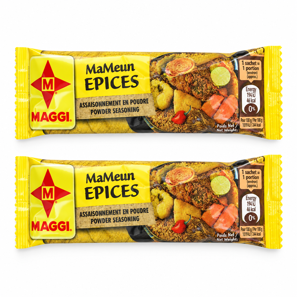 Two Maggi MaMeun Épices sachets
