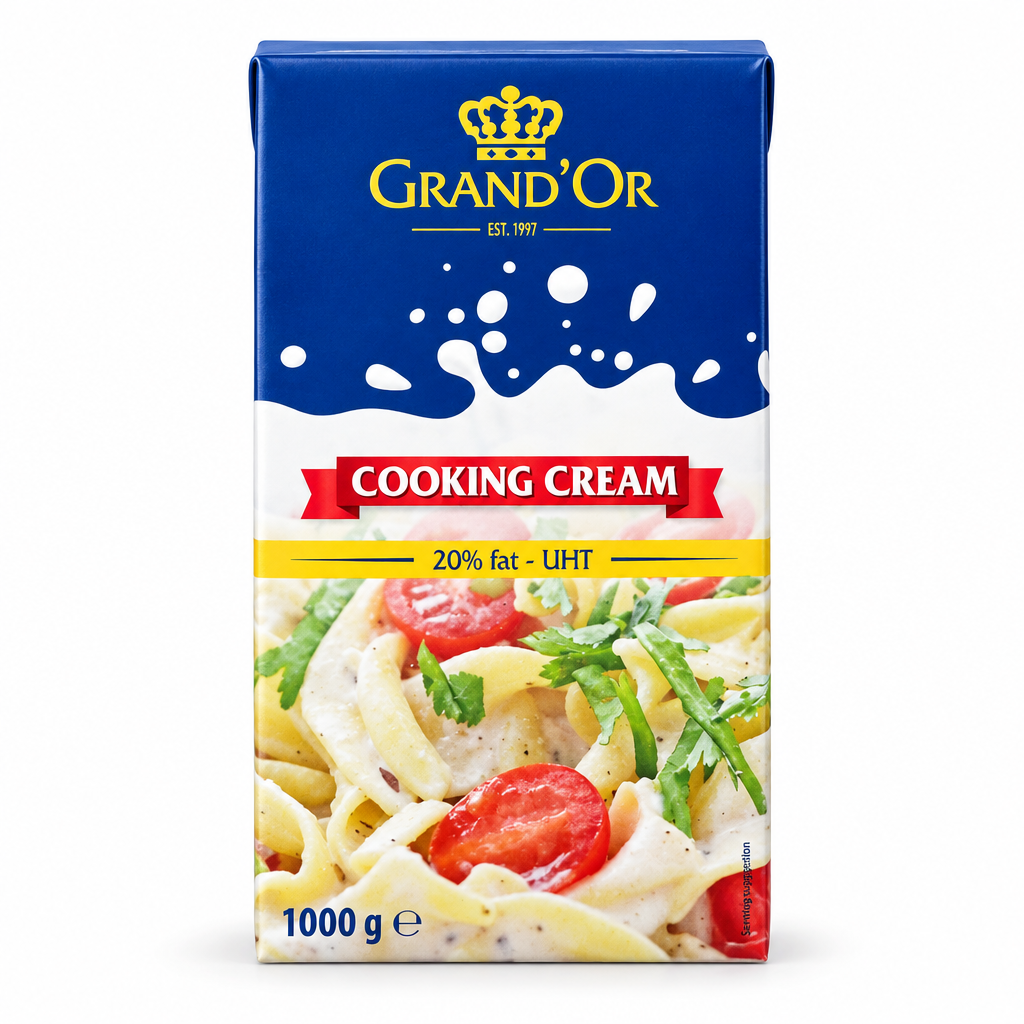 White-background cooking cream product image